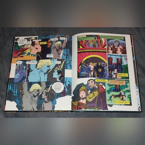 Vintage 1980 Flash Gordon The Movie Hardcover Golden Comic Book in Great Shape - Picture 6 of 8